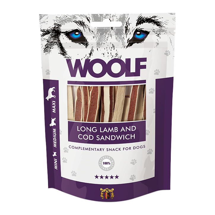 Woolf Long Lamb And Cod Sandwich