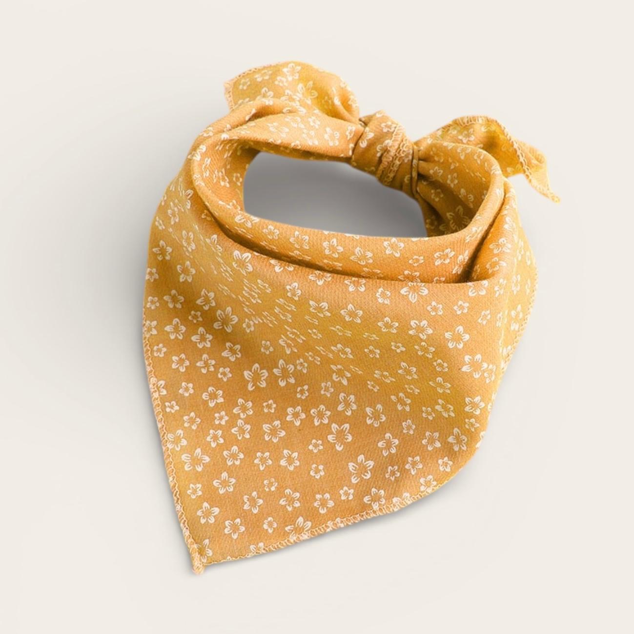 Bandana   Gul    Blomster